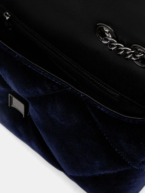 Tory Burch torebka Kira Diamond kolor granatowy 177517-430