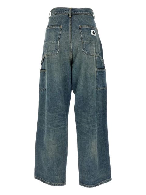 Carhartt WIP high-waisted wide-leg jeans - Blue
