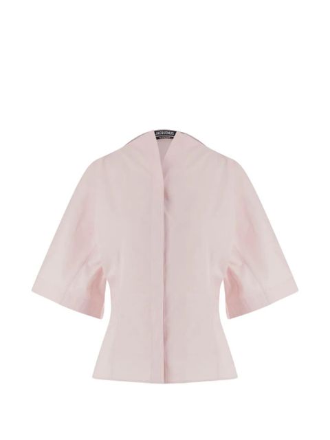 Jacquemus wide-sleeve shirt - Pink - zdjęcie produktu nr 1