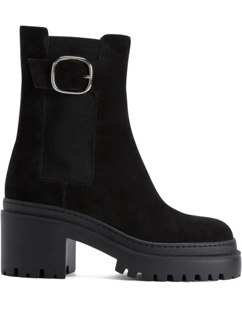 Giuseppe Zanotti Mairi buckle boots - Black - zdjęcie produktu nr 1