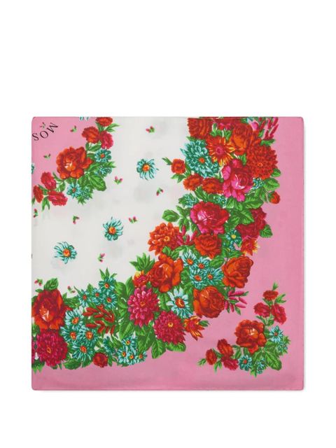 Moschino floral scarf - White - zdjęcie produktu nr 2