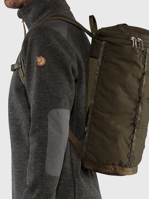 Fjallraven plecak Singi 20L kolor zielony duży gładki F23319-221