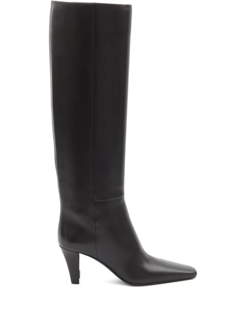Saint Laurent 75mm Jill boots - Black - zdjęcie produktu nr 1