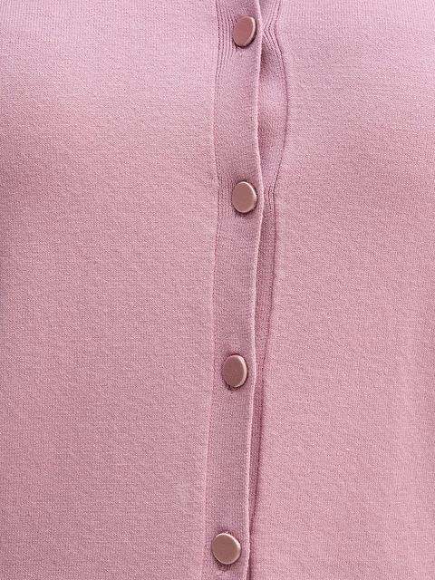 Sisley kardigan damski kolor różowy lekki 17Q3M5203