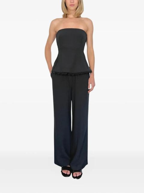 Simkhai Cillian elasticated-waistband track pants - Black