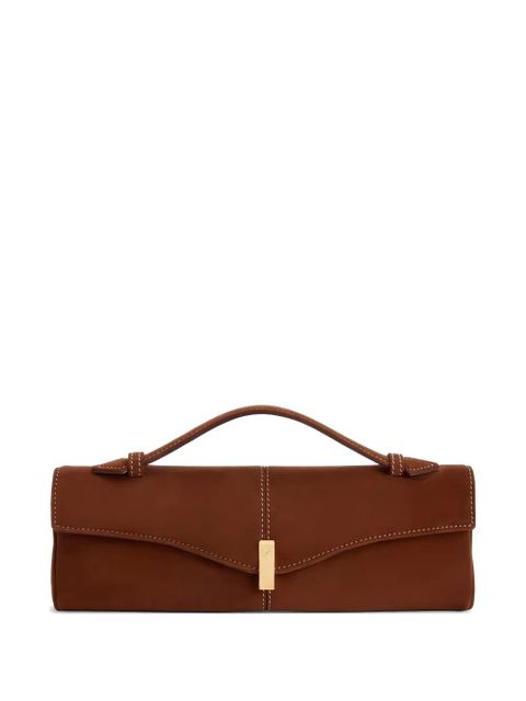 Giuseppe Zanotti Gz Marigold contrasting-stitch detail pouch - Brown - zdjęcie produktu nr 1