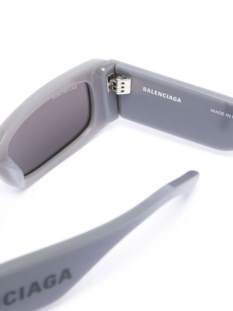 Balenciaga Eyewear square-frame logo-print sunglasses - Grey