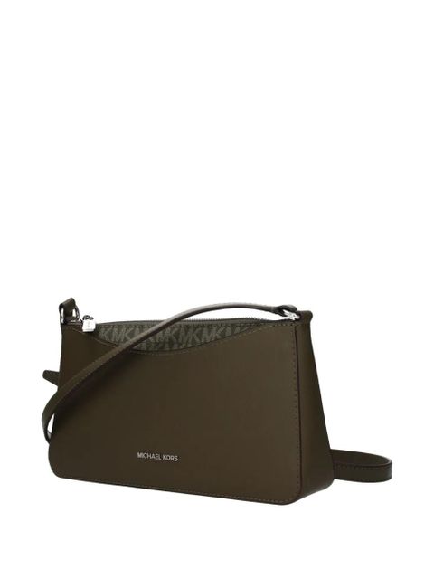Michael Kors logo-detail shoulder bag - Green