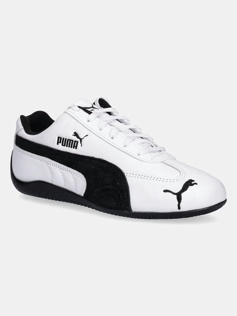 Puma sneakersy skórzane Speedcat LTHR kolor biały 403175 - zdjęcie produktu nr 1