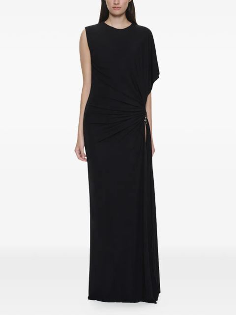 Christopher Esber Bezel Quartz draped tank maxi dress - Black - zdjęcie produktu nr 1