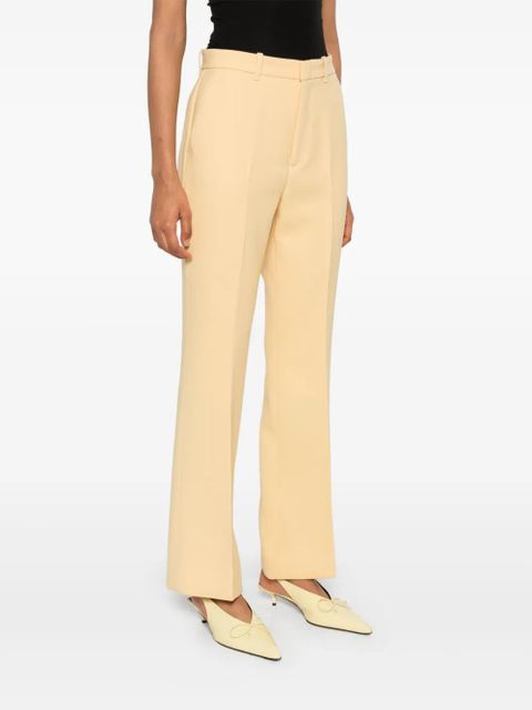 Gucci crepe wool trousers - Yellow