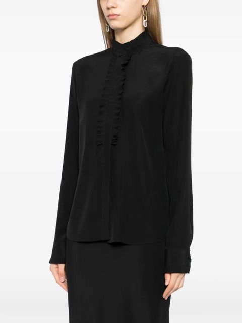 TOM FORD ruffle shirt - Black