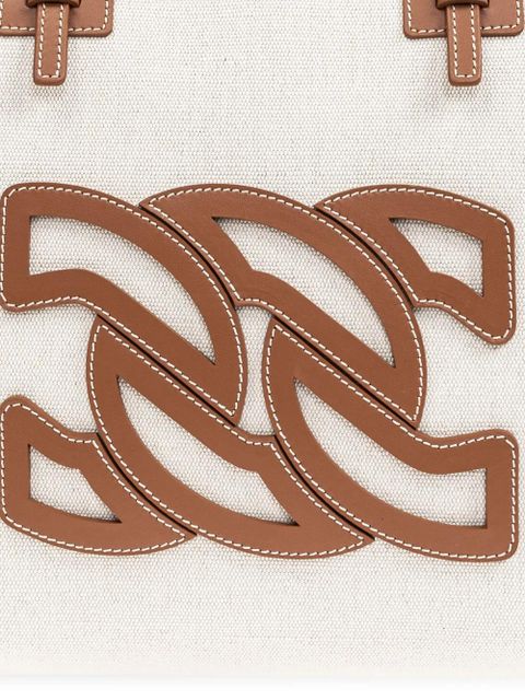 Casadei Beaurivage tote bag - Neutrals