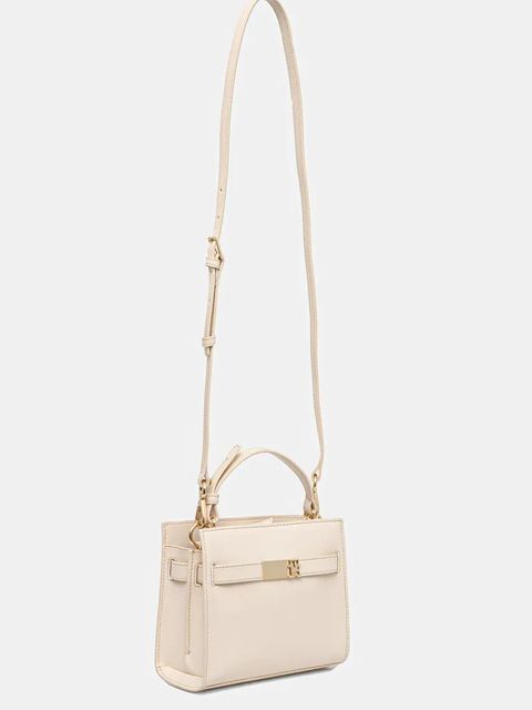 Tommy Hilfiger torebka kolor beżowy AW0AW17405