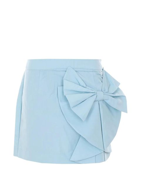 Essentiel Antwerp Joyous bow-detail mini skirt - Blue - zdjęcie produktu nr 1