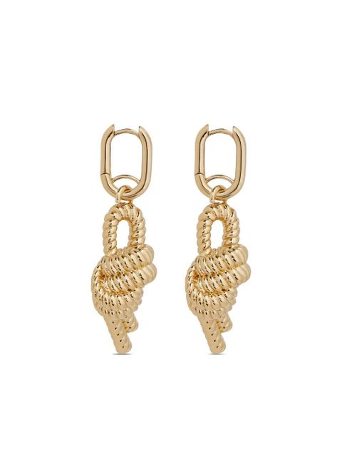 Rabanne Paco Rope earrings - Gold