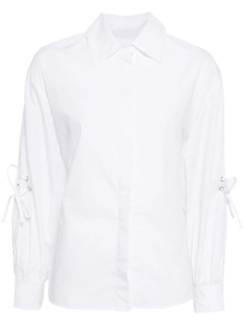 ALOHAS Sugar lace-up shirt - White - zdjęcie produktu nr 1