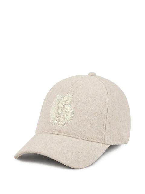 Ba&Sh logo-patch baaseball cap - Neutrals
