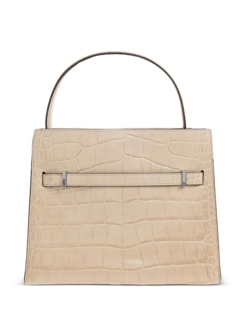 Tory Burch crocodile-effect tote bag - Neutrals