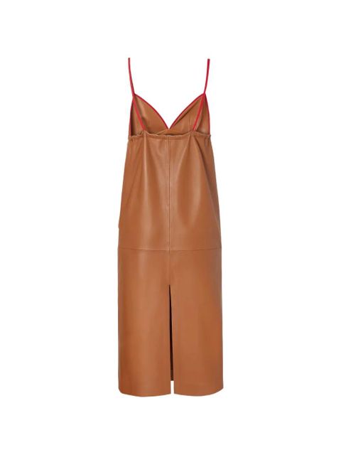 FENDI flower appliqué dress - Brown - zdjęcie produktu nr 2