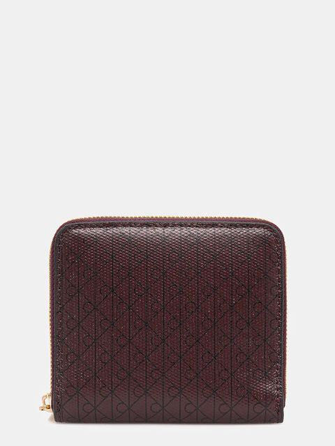 Calvin Klein portfel damski kolor fioletowy LV04F1089G - zdjęcie produktu nr 1