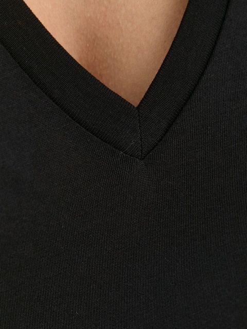 Armani Exchange t-shirt bawełniany kolor czarny 8NYTDH YJ16Z NOS