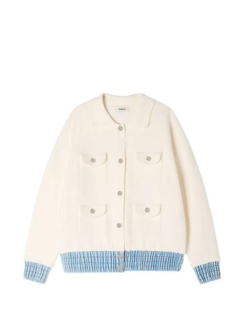 SANDRO long-sleeve cardigan - Neutrals - zdjęcie produktu nr 1