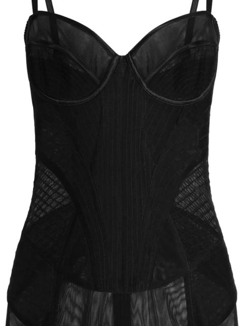 Dolce & Gabbana panelled strap dress - Black - zdjęcie produktu nr 2