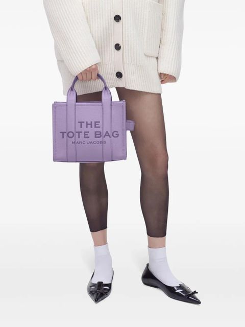 Marc Jacobs The Small Leather Tote Bag - Purple