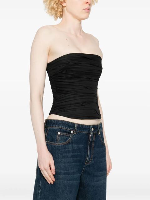 Aje Sunbeam bustier - Black