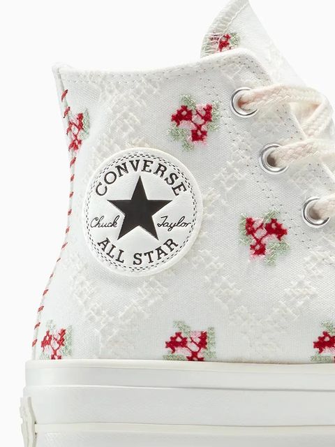 Converse trampki Chuck Taylor All Star Lift kolor biały A13659C - zdjęcie produktu nr 2