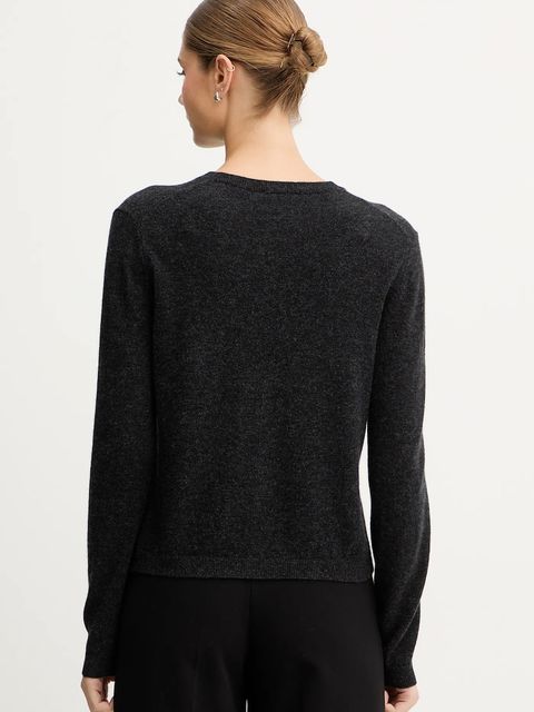 United Colors of Benetton sweter wełniany damski kolor szary lekki 1002D501U