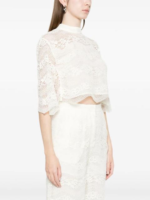 TWINSET lace blouse - White