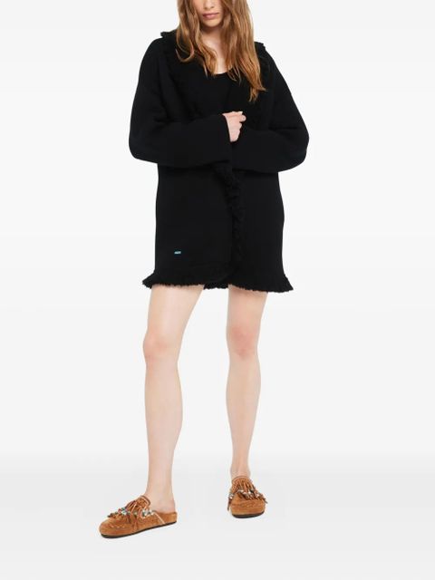 Alanui fringed finest coat - Black - zdjęcie produktu nr 2