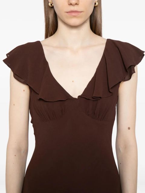 Reformation Arni dress - Brown