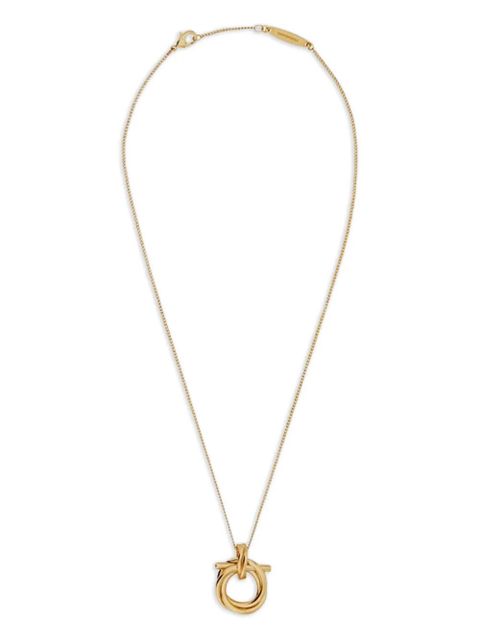 Ferragamo Gancini-pendant necklace - Gold - zdjęcie produktu nr 1