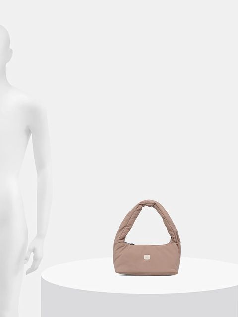 Tommy Jeans torebka kolor beżowy AW0AW17886