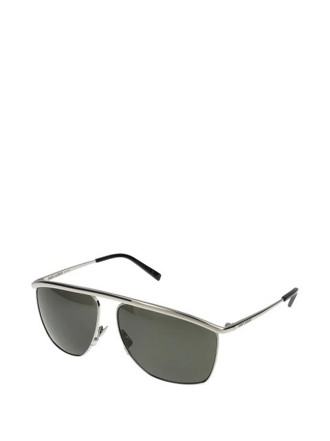 Saint Laurent Victoire sunglasses - Silver - zdjęcie produktu nr 2