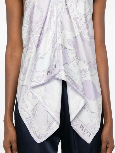 PUCCI chain high-neck top - Purple