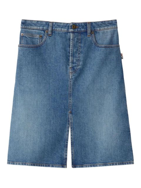 Burberry denim midi skirt - Blue - zdjęcie produktu nr 1