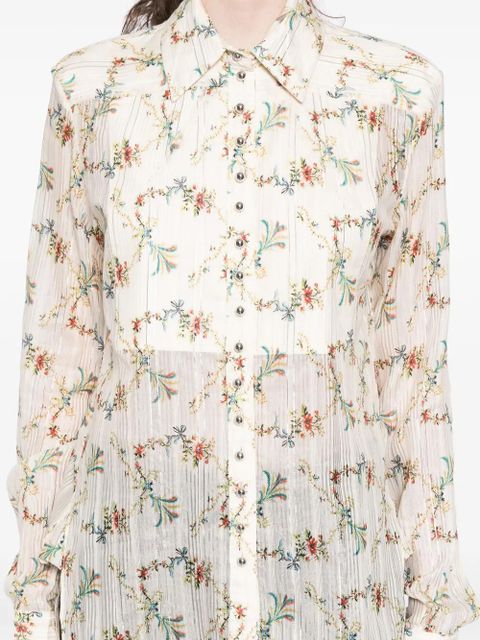 Rabanne haut shirt - Neutrals