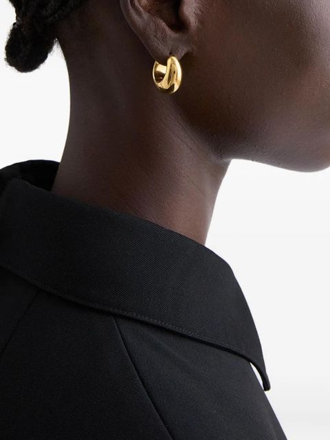 Jil Sander hoop earrings - Gold - zdjęcie produktu nr 2