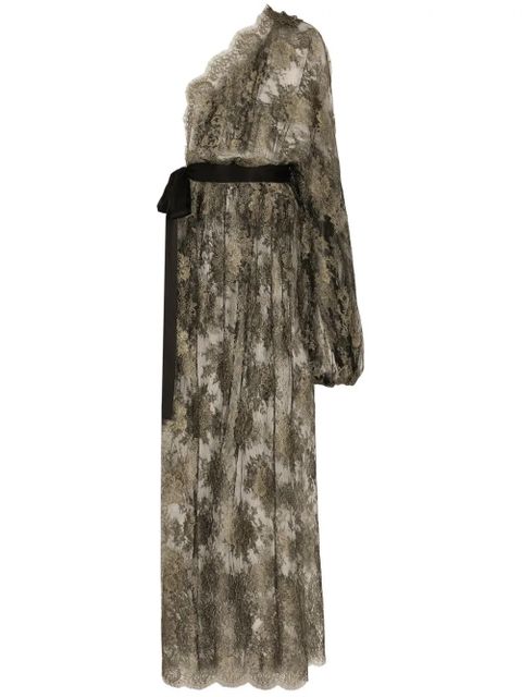 Dolce & Gabbana semi-sheer lace gown - Gold - zdjęcie produktu nr 1