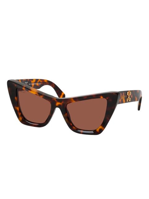 Off-White Edvard cat-eye sunglasses - Brown