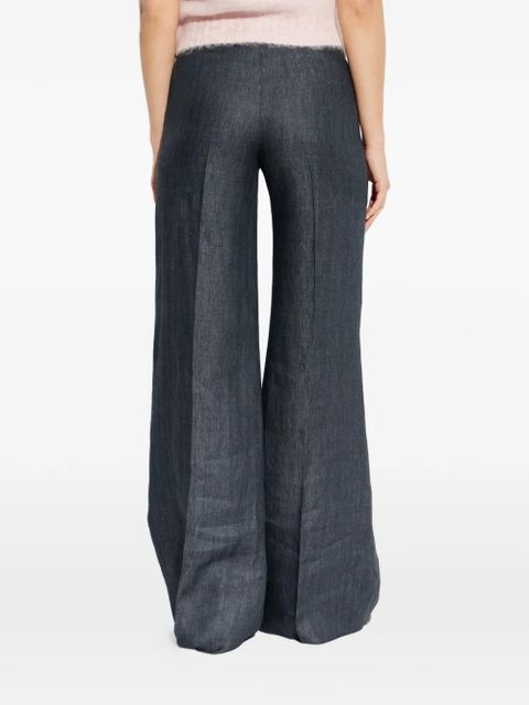 Max Mara Deserto flared trousers - Blue