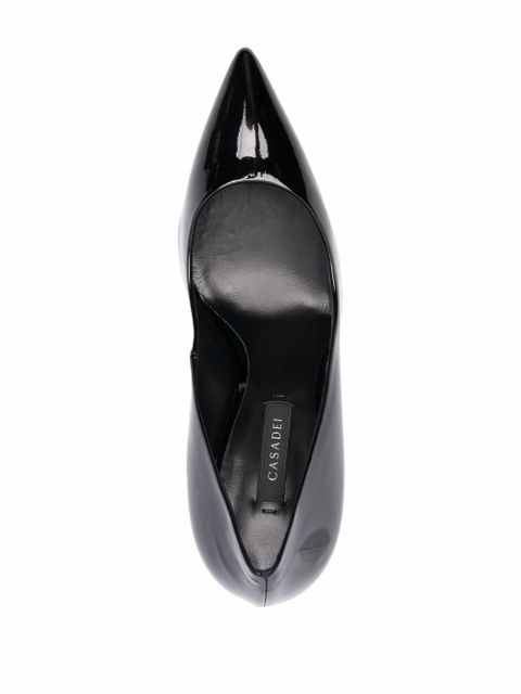 Casadei patent leather pumps - Black