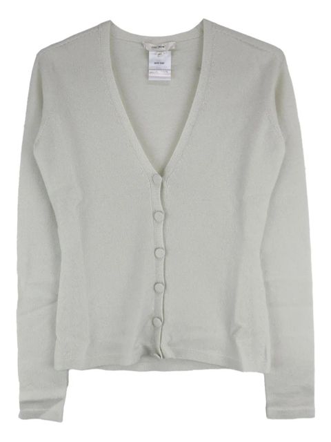 The Row button-front cashmere cardigan - Green - zdjęcie produktu nr 1