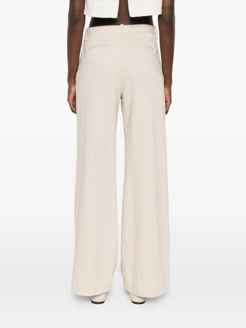 Maje side-pocket trousers - Neutrals