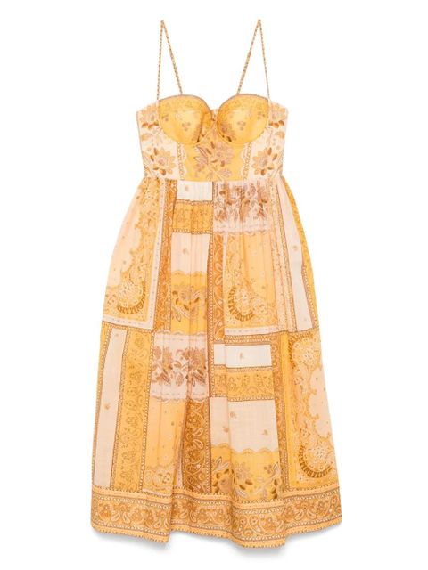 ZIMMERMANN Lucky dress - Yellow - zdjęcie produktu nr 1