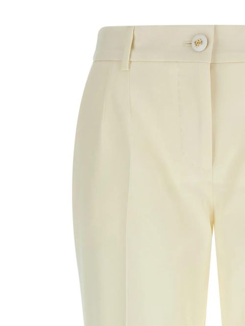 Dolce & Gabbana pleated trousers - White